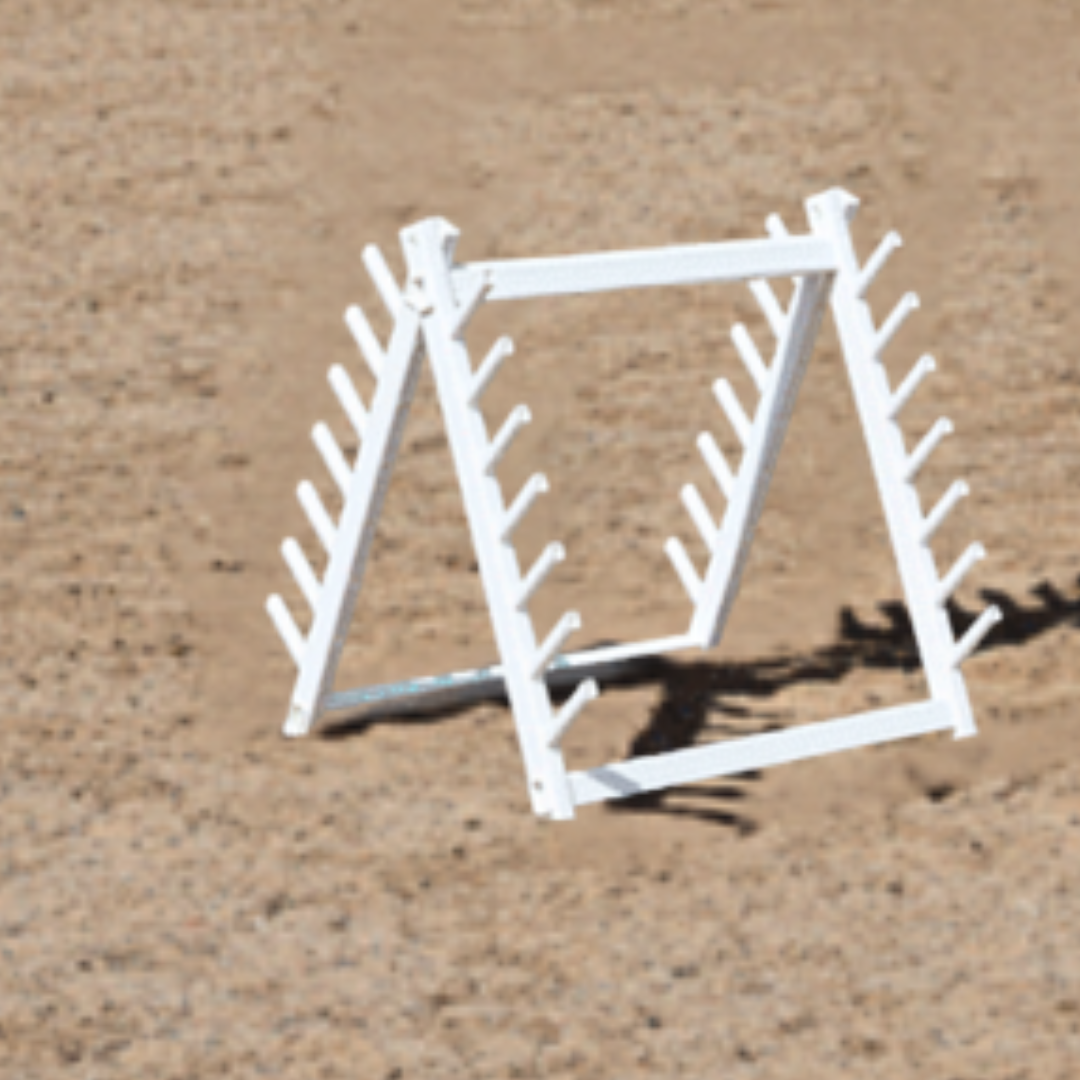 Floor Standing Pole Rack