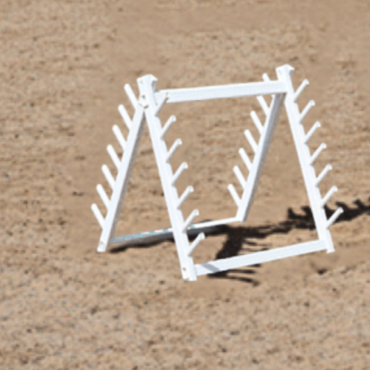 Floor Standing Pole Rack