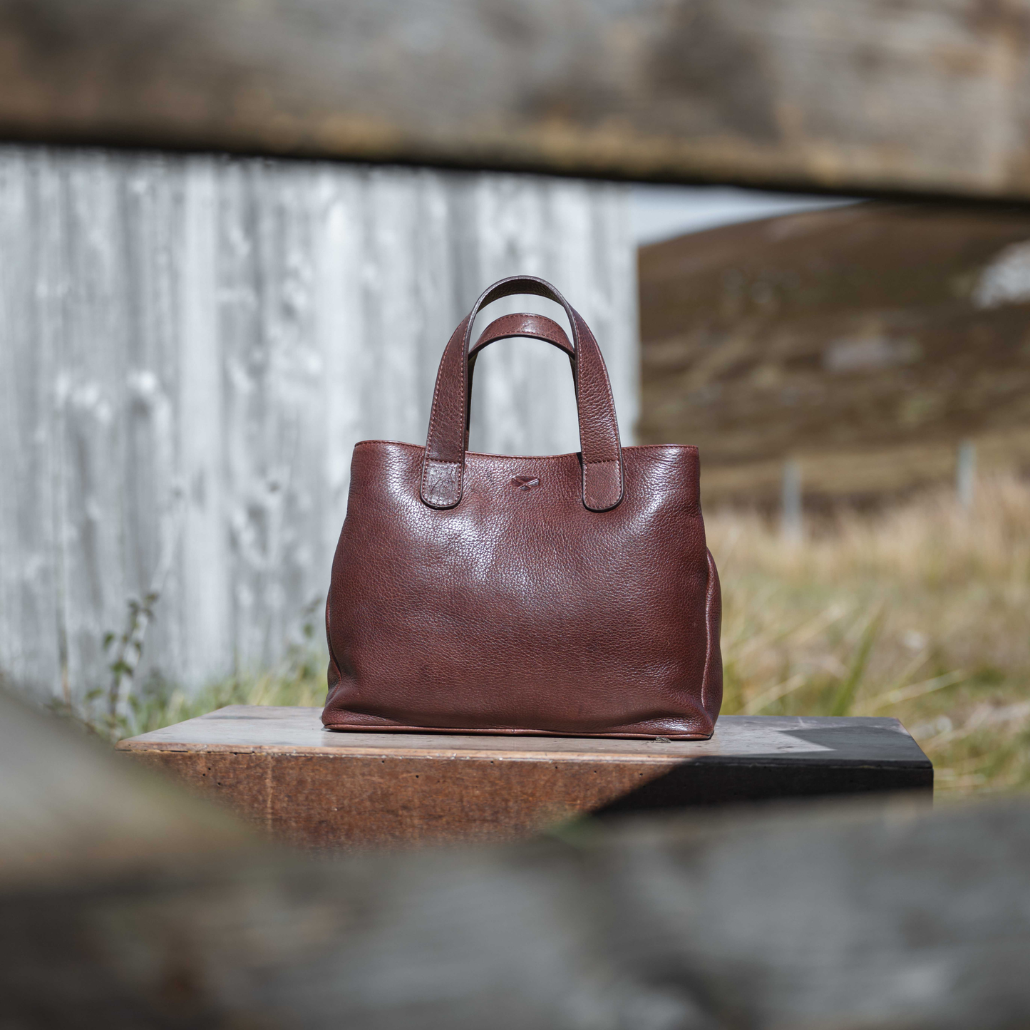 Hoggs Of Fife Monarch Leather Handbag