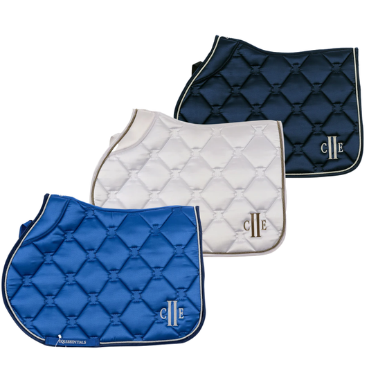 C2E Equestrian Simi Valley Jumping Satin Saddlepad