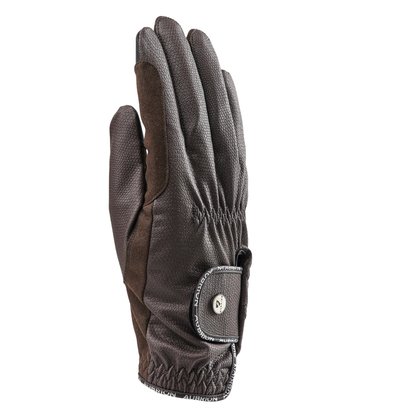 Shires Aubrion Stadium Riding Gloves-Adult