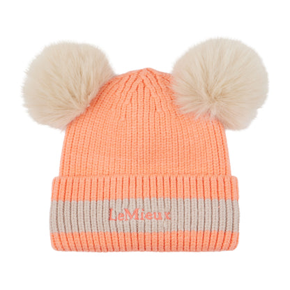 LeMieux Mini Double Pom Beanie AU25