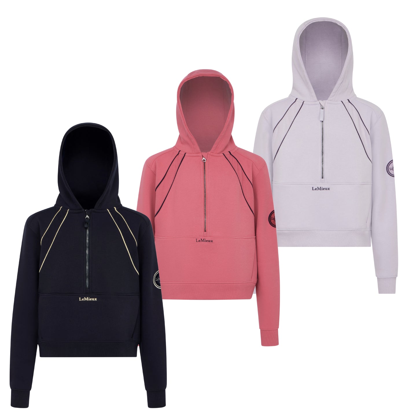 LeMieux Young Rider Hettie 1/2 Zip Hoodie AU25