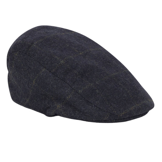 Hoggs Of Fife Windowpane Waterproof Tweed Hat