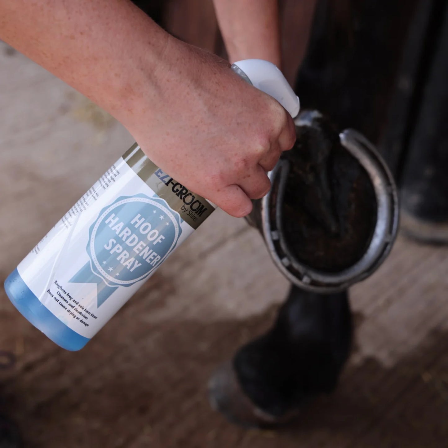 Shires Ezi-Groom Hoof Hardener Spray 500ml