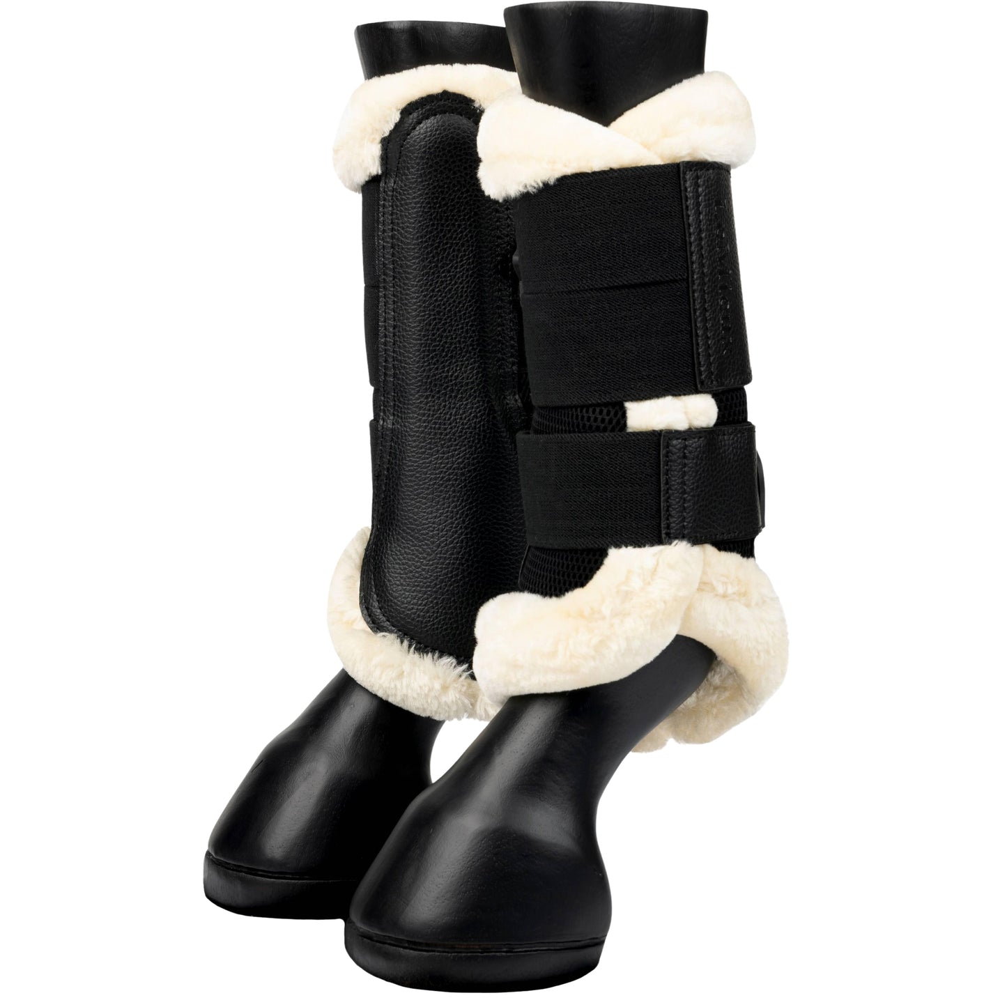 LeMieux Fleece Edged Mesh Brushing Boots
