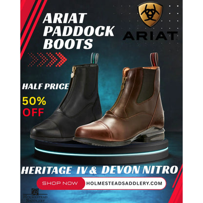 Ariat Heritage IV Zip Paddock Boots Men's