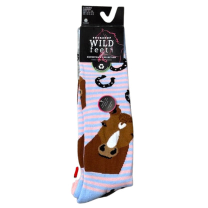 Wild Feet Junior Long Equestrian Socks - Equestrian Collection