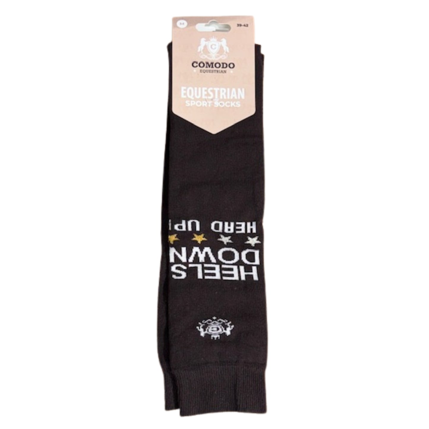 Comodo Equestrian Heel Down Equestrian Socks