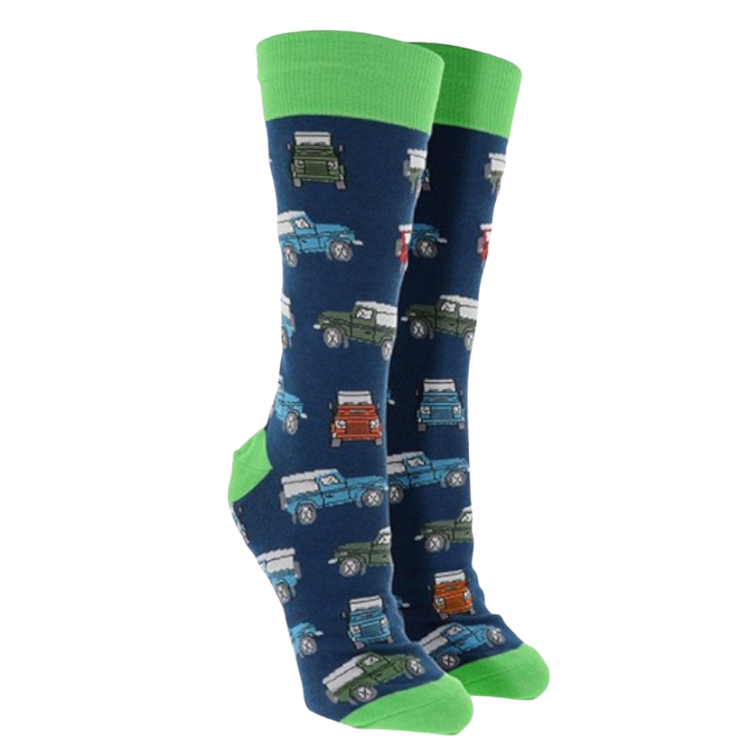 Sock Society New Phase 11 Landrover Socks