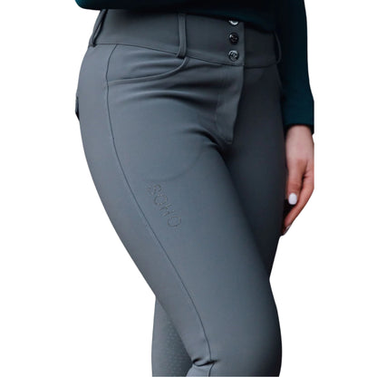 Soho Equestrian Breeches Women's - Gun Metal Grey