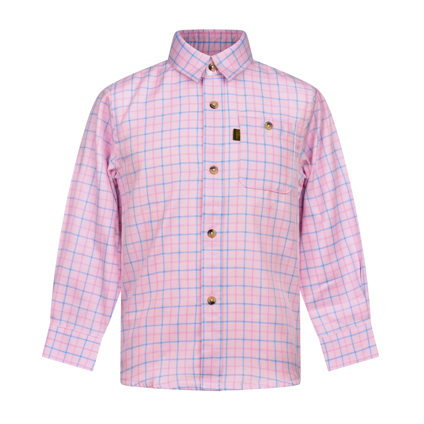 Holmestead Tattersall Long Sleeve Shirt - Child's