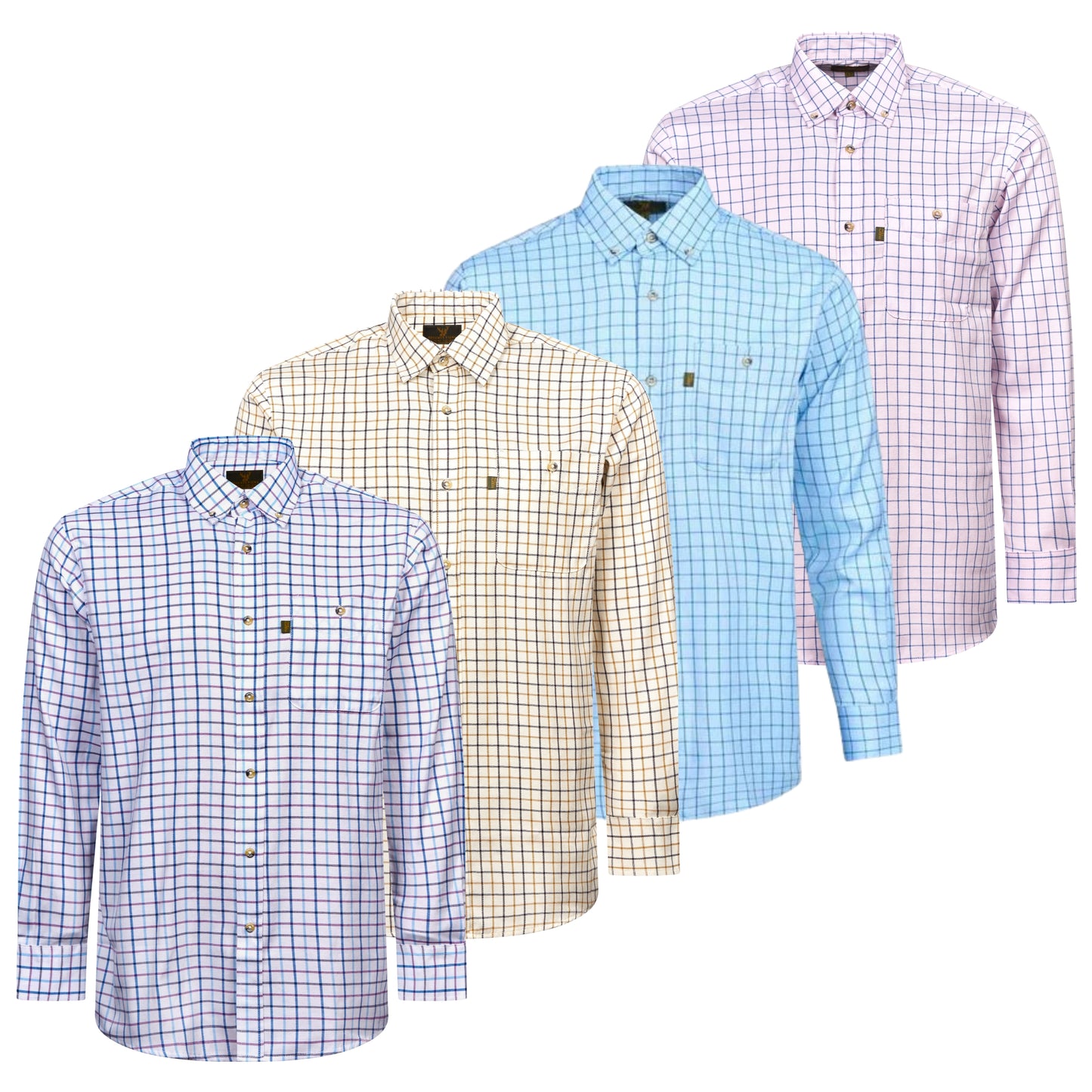 Holmestead Tattersall Long Sleeve Shirt - Men's