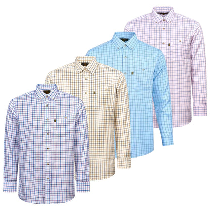 Holmestead Tattersall Long Sleeve Shirt - Men's