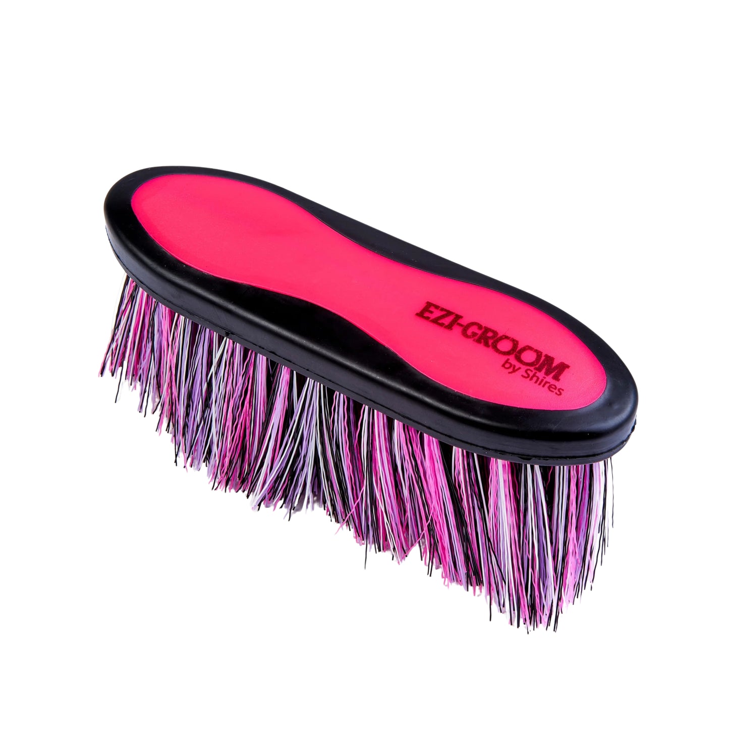 Shires EZI-GROOM Grip Long Bristle Dandy Brush