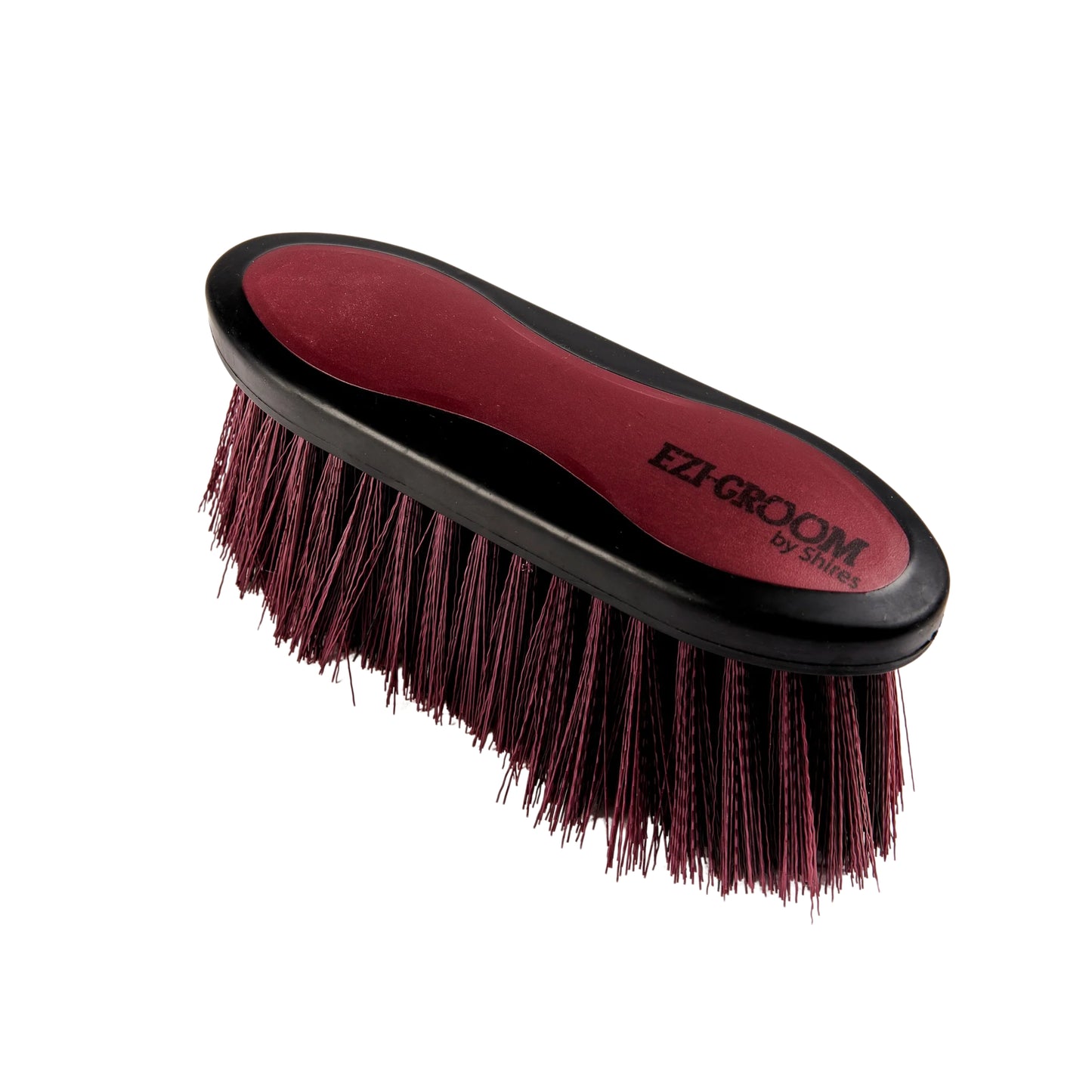 Shires EZI-GROOM Grip Long Bristle Dandy Brush