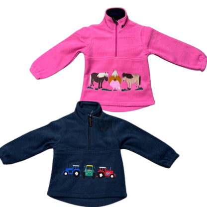 Holmestead 1/4 Zip Fleeces - Children's