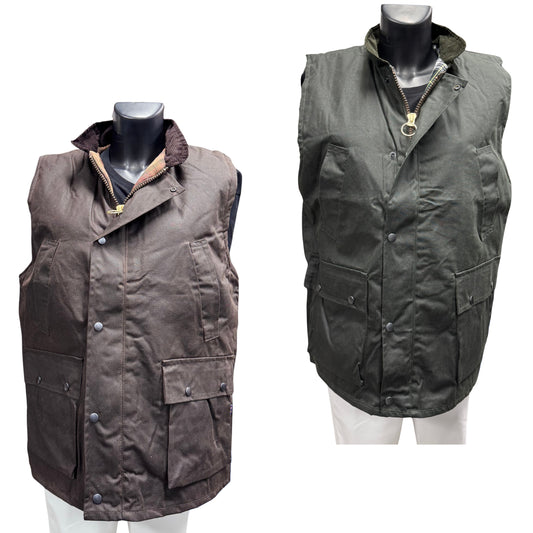 Holmestead Wax Gilet-Unisex