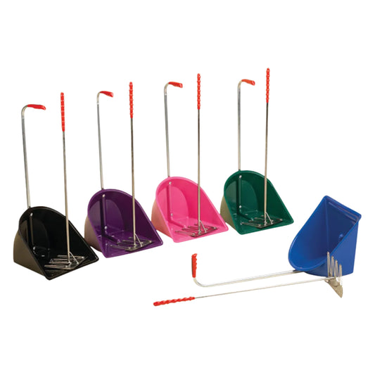 Stubbs Stable Mate Manure Collector With Long Handle Rake