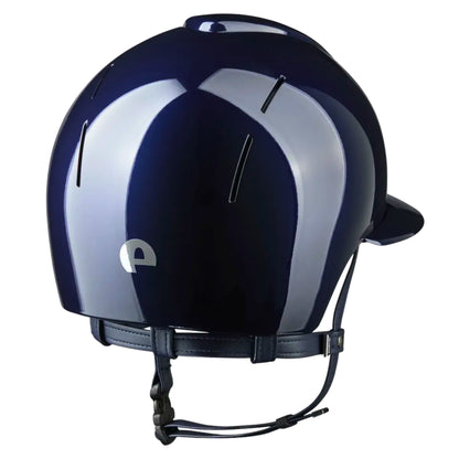 KEP Smart Nova Metal Polish Polo Visor Riding Helmet