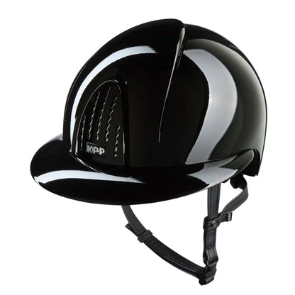 KEP Smart Nova Metal Polish Polo Visor Riding Helmet