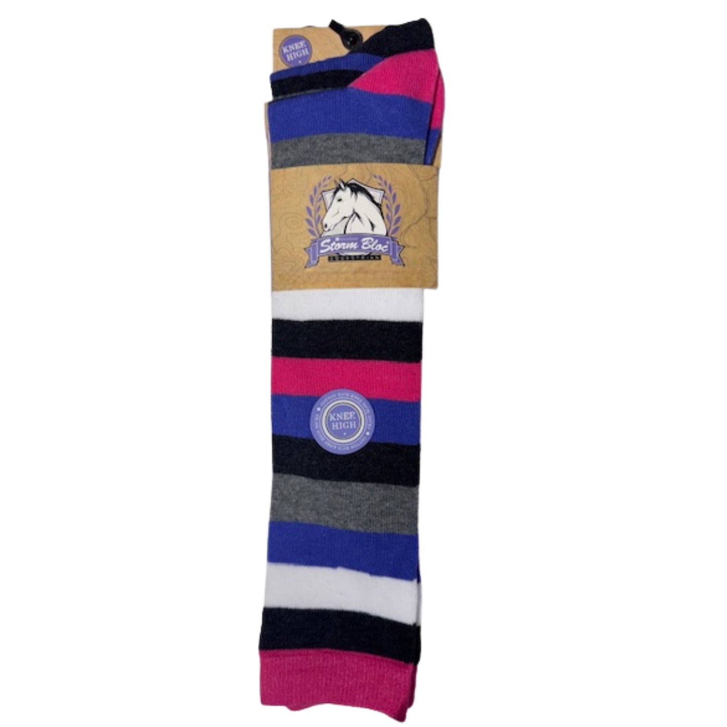 Storm Bloc Cotton Knee High Socks-2 Pack
