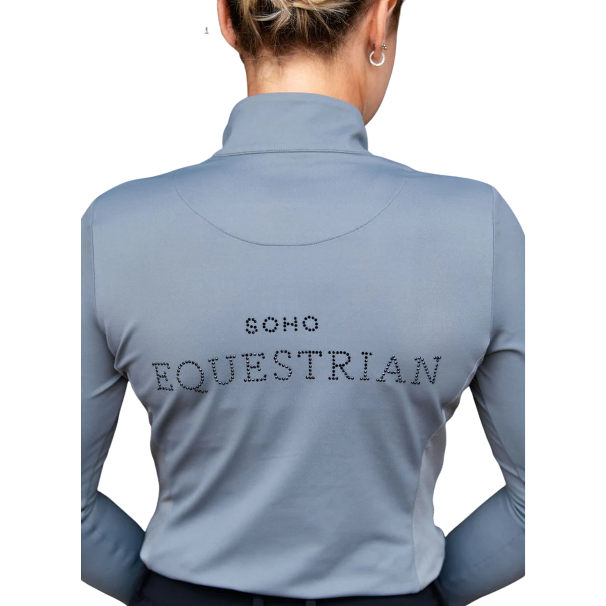 Grey Riding Base Layer Soho Equestrian Base Layer - Dove Grey – South Holmestead Saddlery Ltd IE