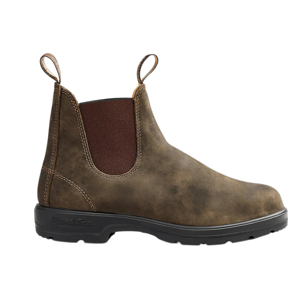 Blundstone #585 Rustic Brown Premium Leather Chelsea Boot