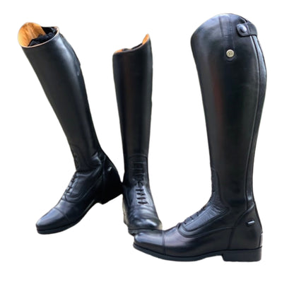 Holmestead Saddlery Erasmo Delta Leather Long Riding Boots (Regular Height)