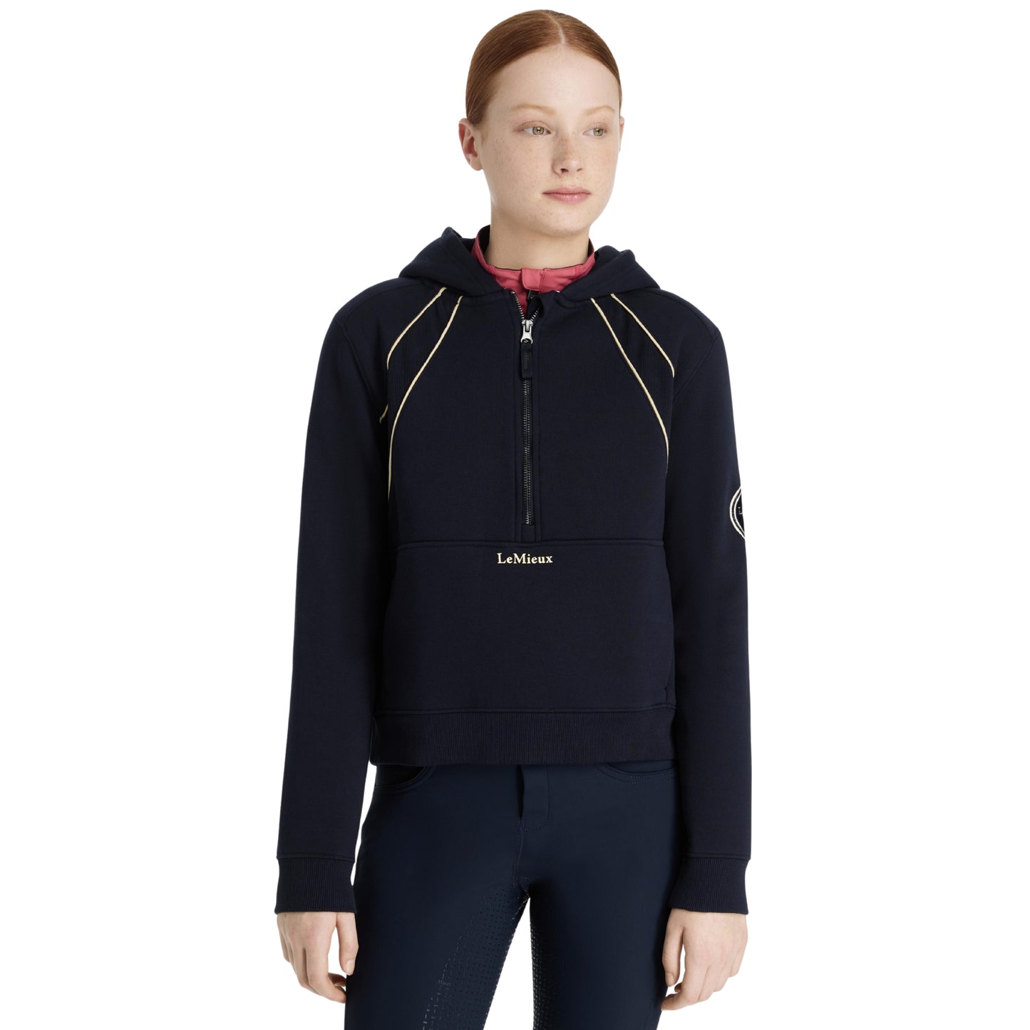 LeMieux Young Rider Hettie 1/2 Zip Hoodie AU25