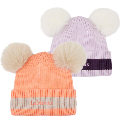 LeMieux Mini Double Pom Beanie AU25