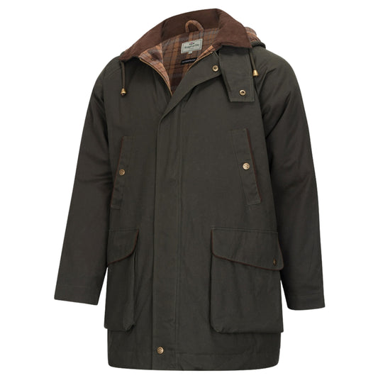 Hoggs Of Fife Kelso Waterproof Gents Wax Jacket