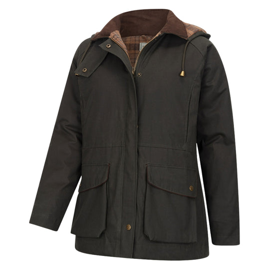 Hoggs Of Fife Kelso Waterproof Wax Jacket Women's