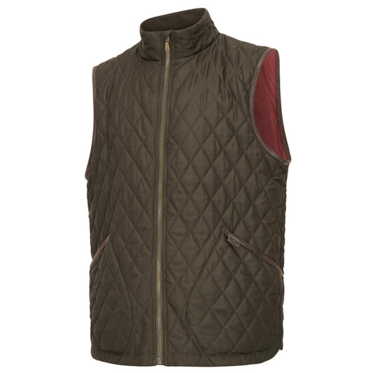 Hoggs Of Fife Lindores Quilted Gilet Men's