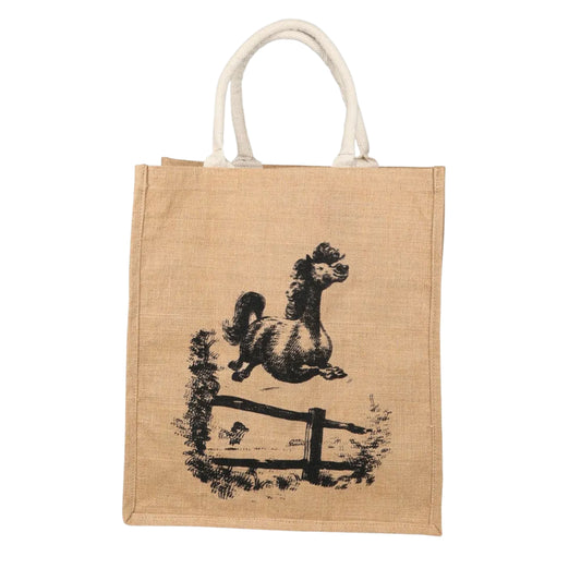 Hy Equestrian Thelwell Collection Hessian Bag