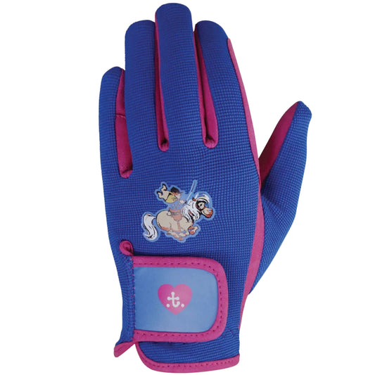 Hy Equestrian Thelwell Collection Race Riding Gloves- Childs