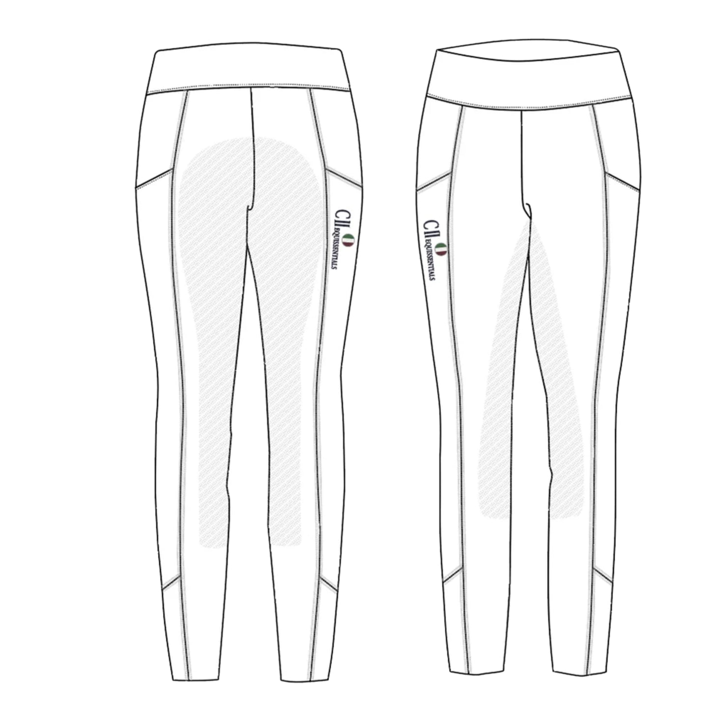 C2E Equestrian Guandalupe Fullgrip Tights