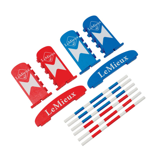 LeMieux Toy Pony Jump Set-Benetton/Chilli/White