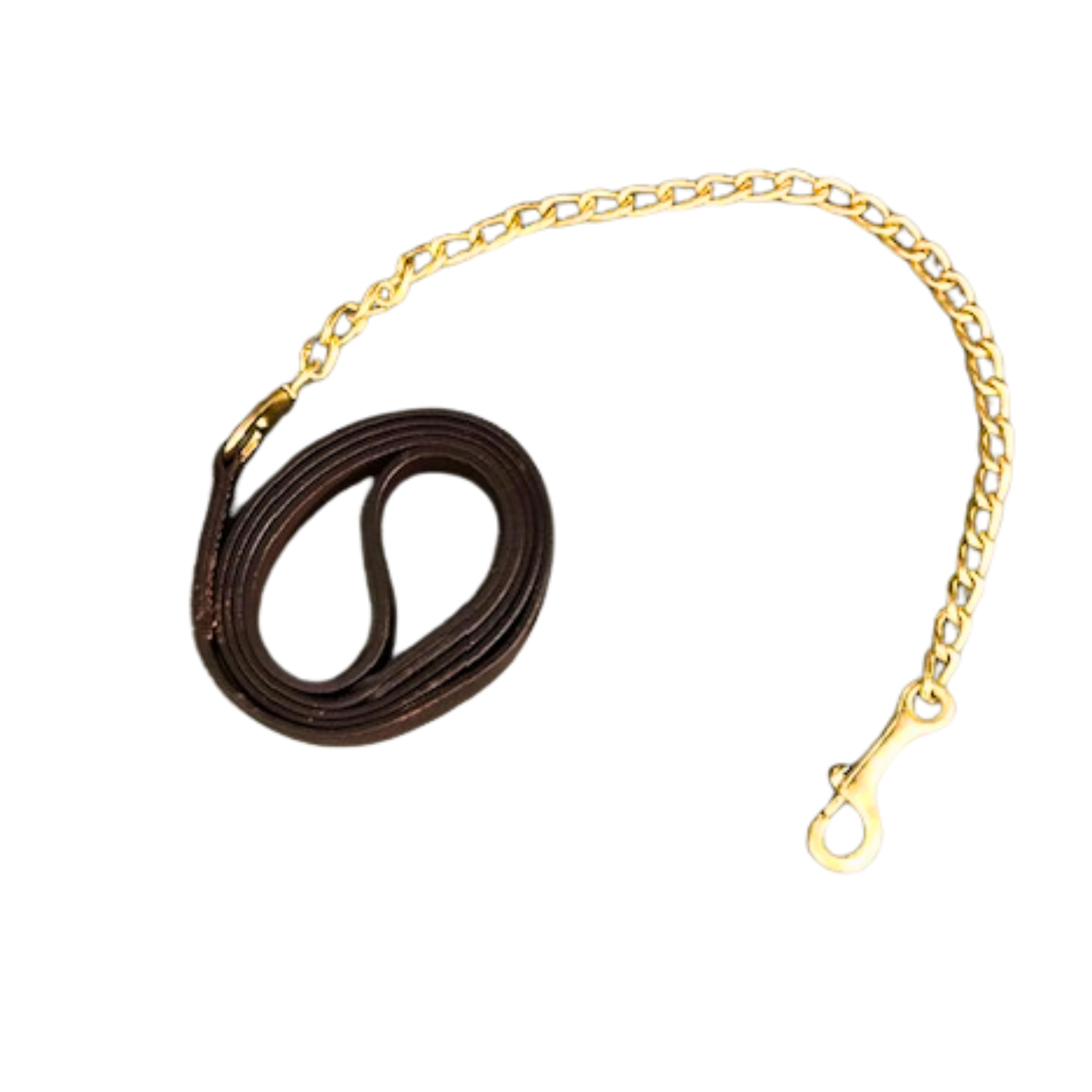 Holmestead Saddlery Leather lead & Chain – South Holmestead Saddlery Ltd IE