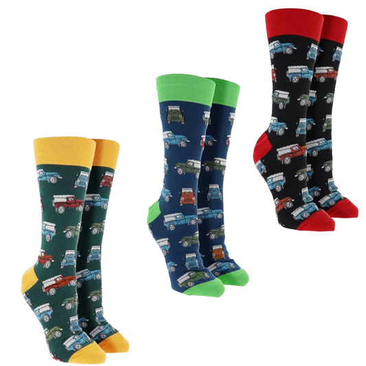Sock Society New Phase 11 Landrover Socks