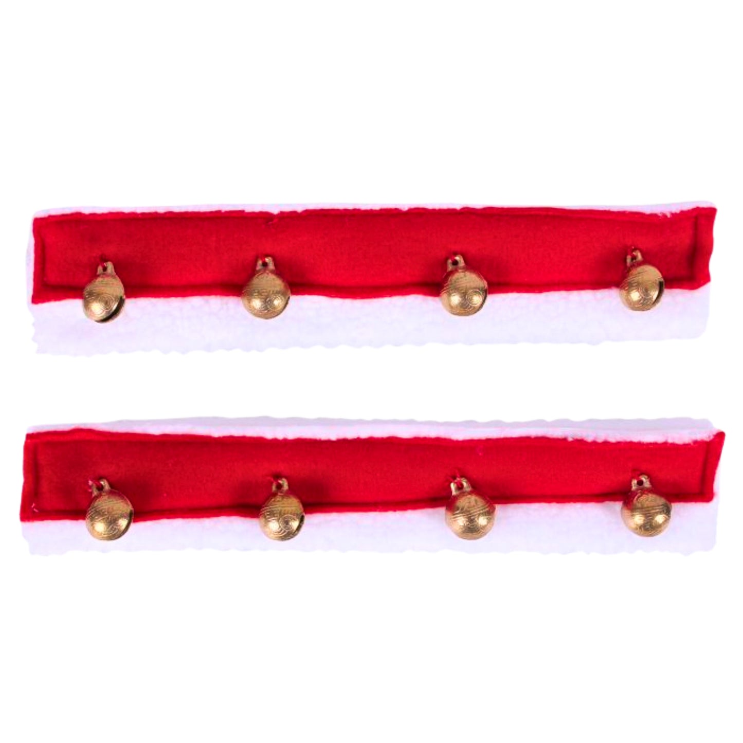 QHP Fur Lining With Christmas Bells