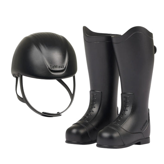 LeMieux Toy Rider Helmet & Boots