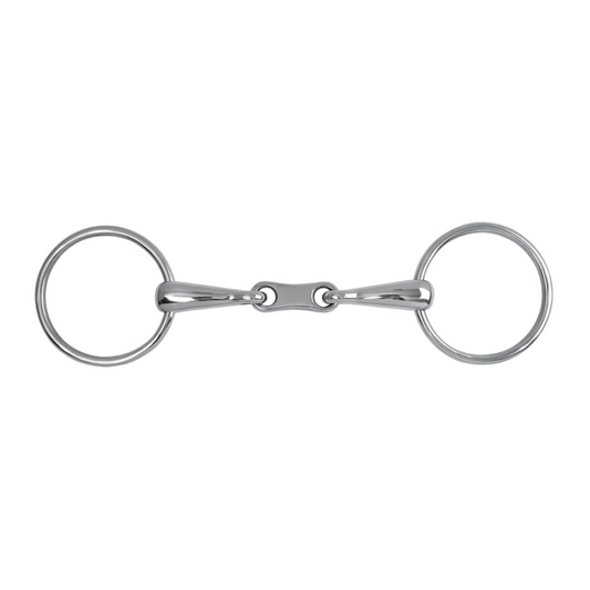6270 Shires French Link Loose Ring Snaffle