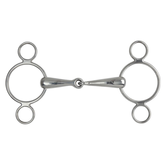 6288 Shires Hollow Mouth Two Ring Gag