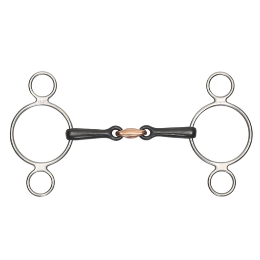 520 Shires Sweet Iron Two Ring Gag