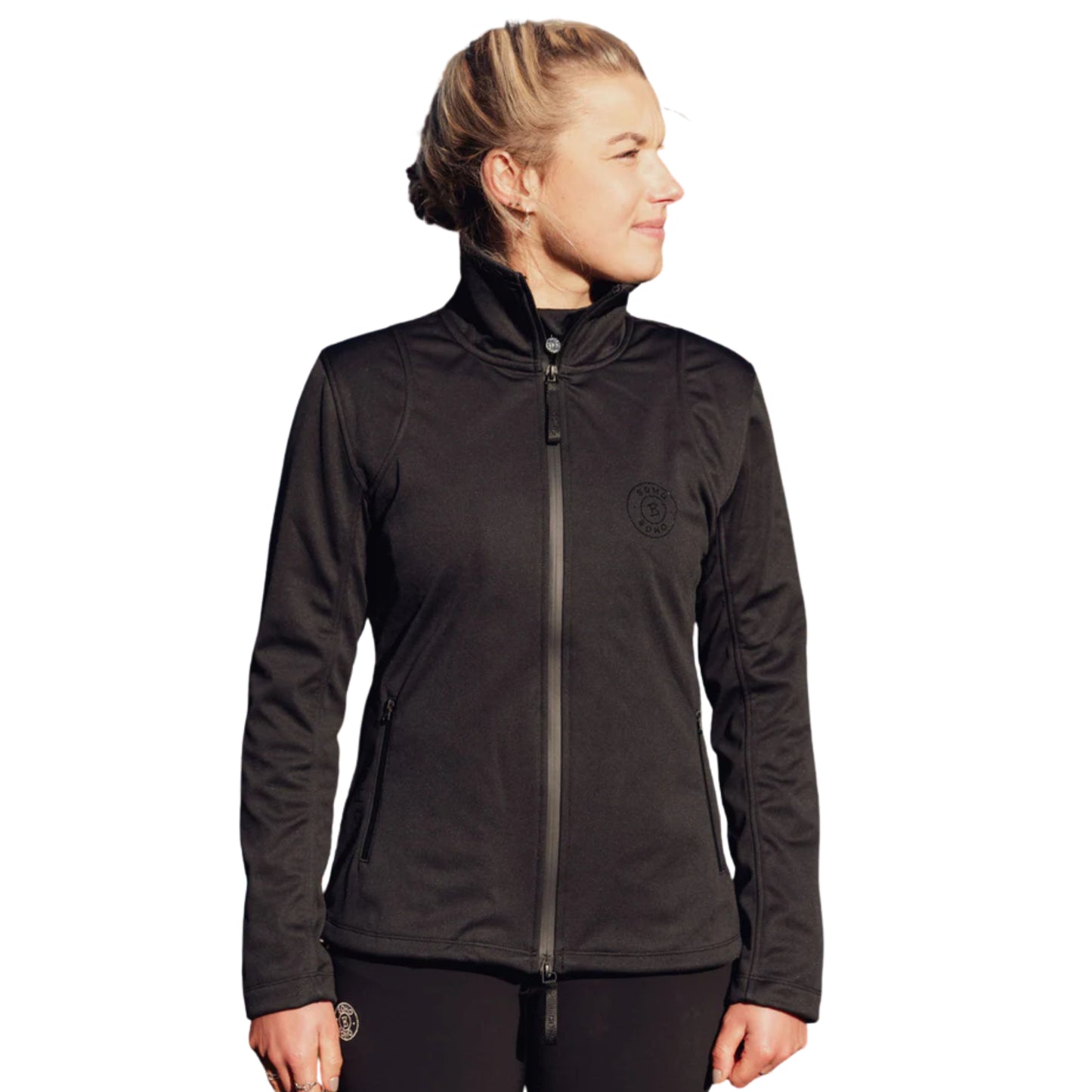 Soho Equestrian Softshell Jacket Women's - Black