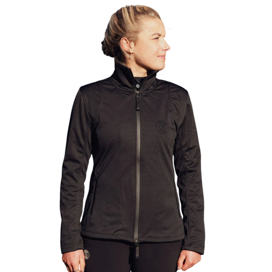 Soho Equestrian Softshell Jacket Women's - Black