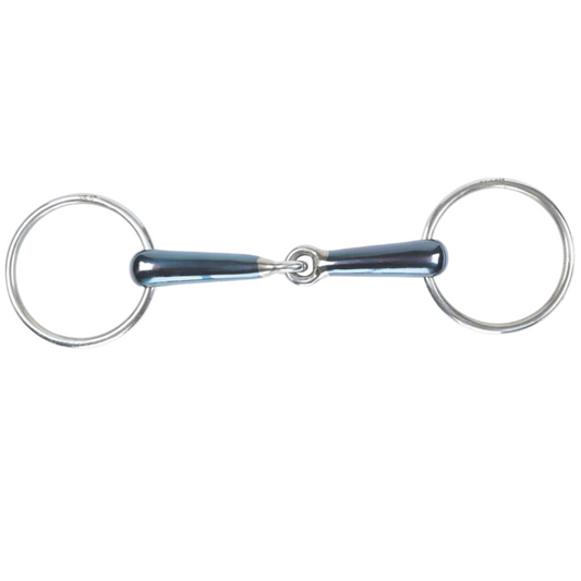 6363 Shires Blue Sweet Iron Hollow Jointed Loose Ring