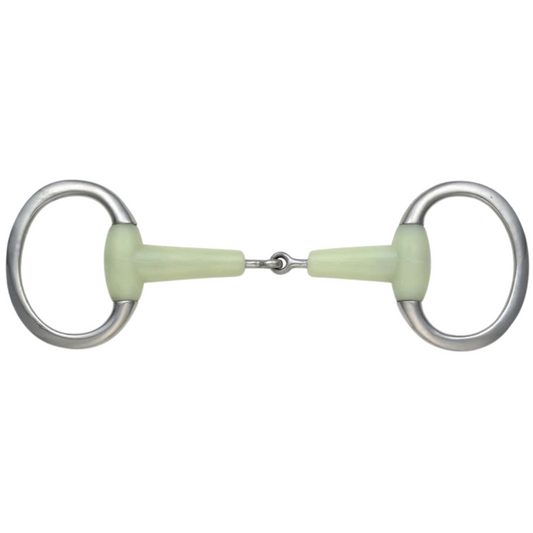 532 Shires Equikind Jointed Eggbutt Flat Ring