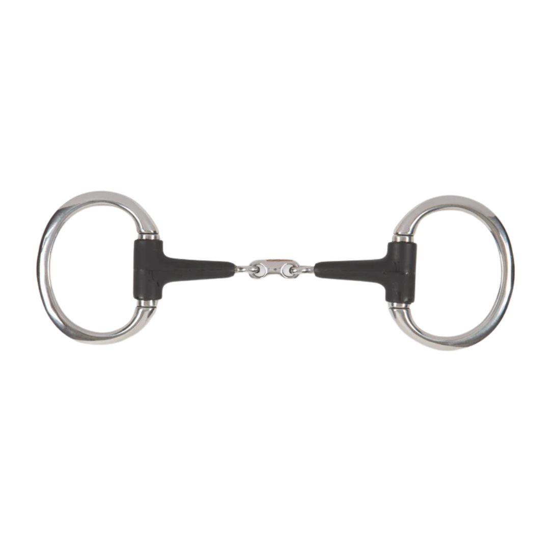 8130 Shires Equikind+ Eggbutt Peanut Link Bit